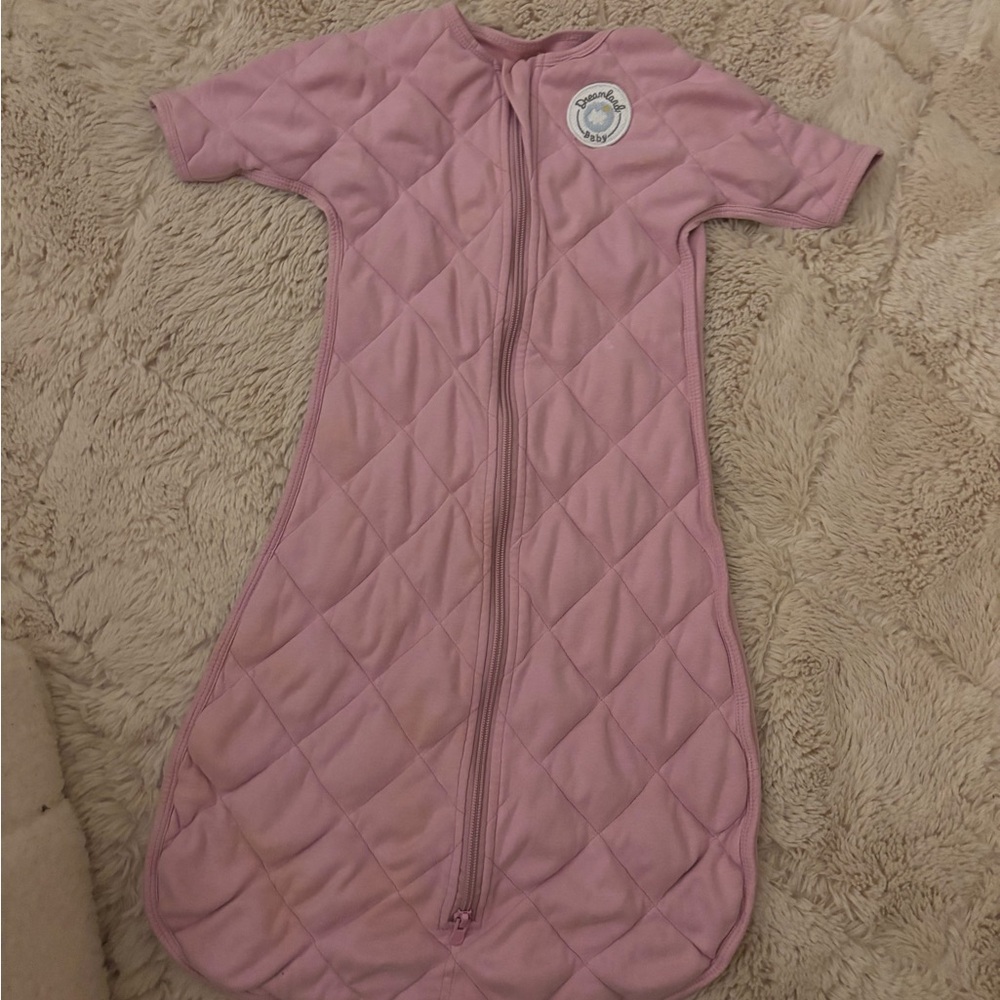 Soft Pink Quilted Kids Sleep Sack